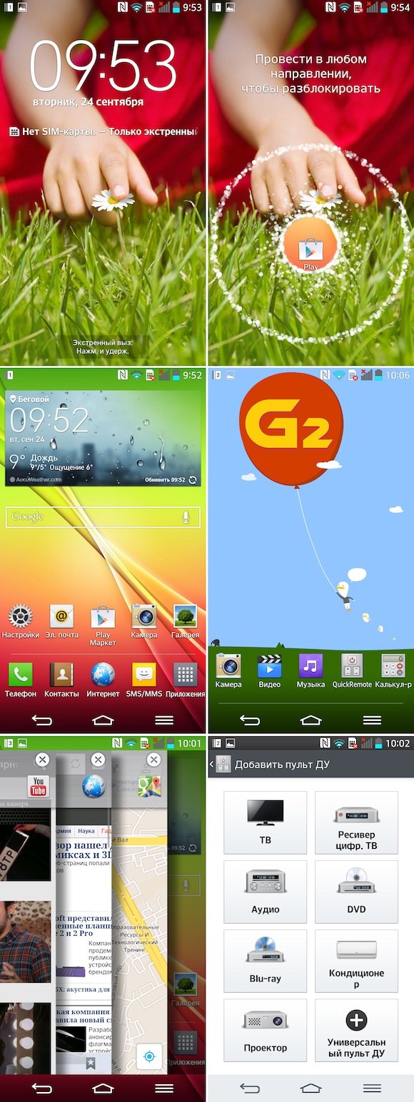 LG G2: смартфон с нетрадиционной ориентацией кнопок
