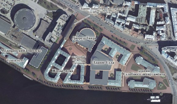 Комплекс судов в Петербурге построят по проекту мастерской М. Атаянца