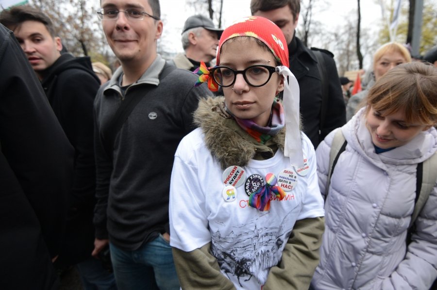 Урлашов и Arctic Sunrise дебютировали на марше оппозиции