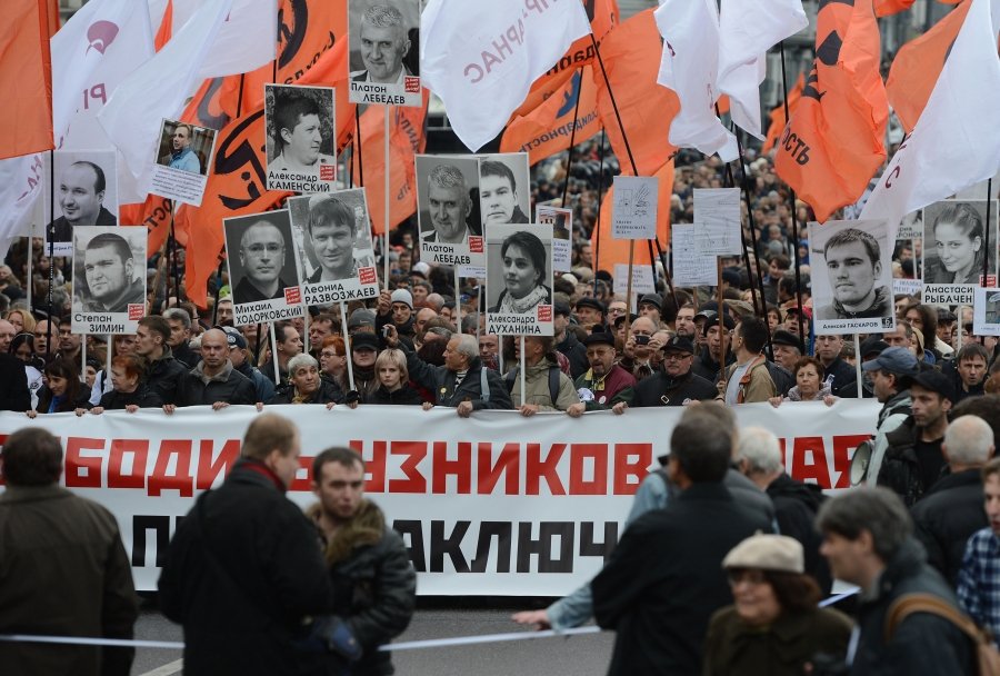 Урлашов и Arctic Sunrise дебютировали на марше оппозиции