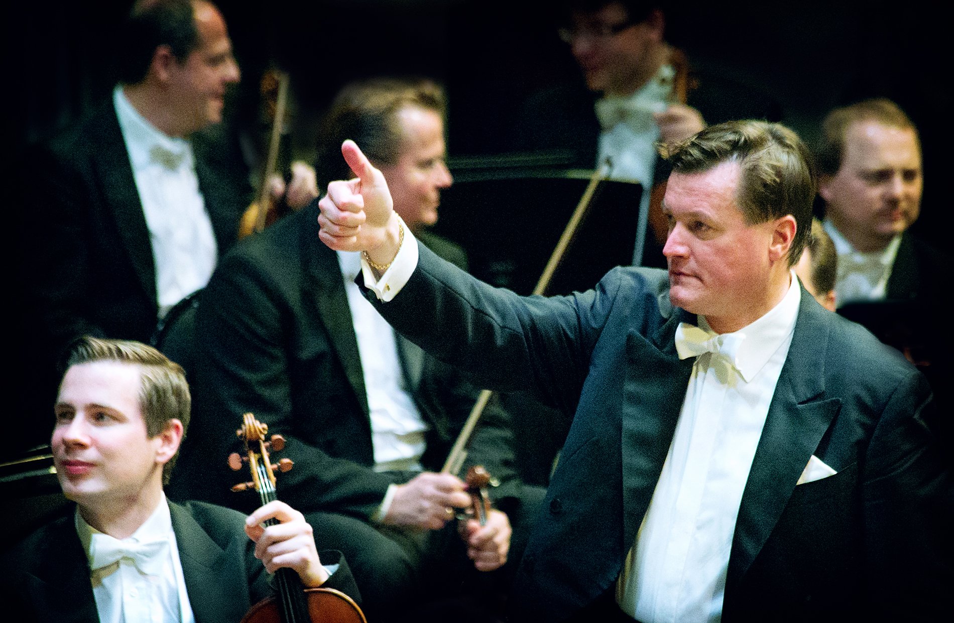 Диктатор Тилеман покорил венских филармоников и московских меломанов