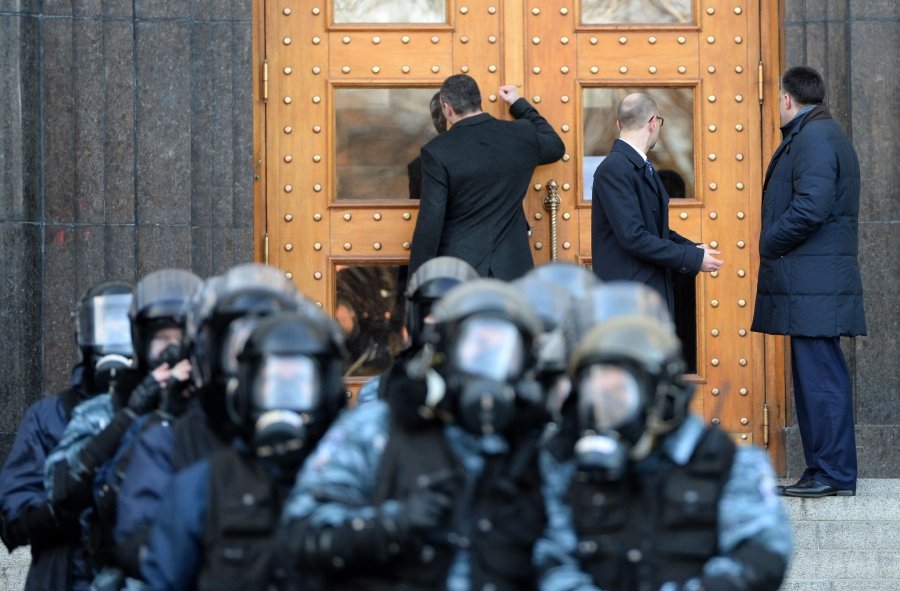 Конец евромайдана