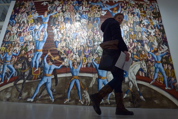 На «Винзаводе» показали рождественский вернисаж