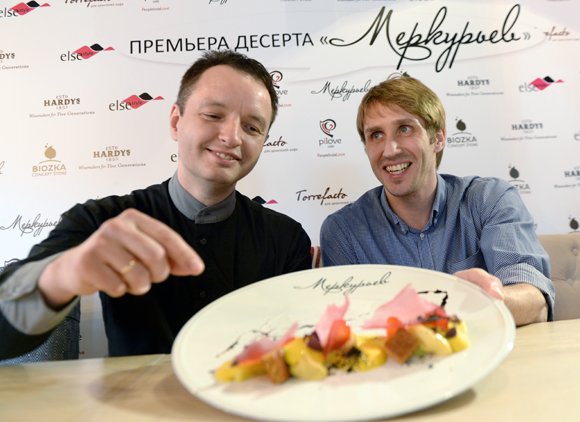 Андрей Меркурьев стал десертом
