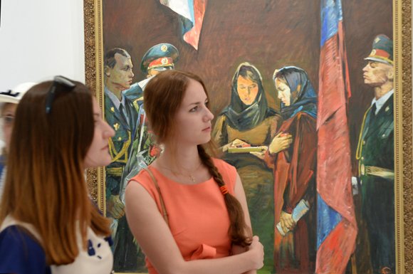 Музей современного искусства отметил юбилей Студии художников МВД