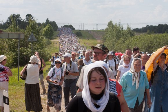 700-летие Сергия Радонежского православные отметили крестным ходом