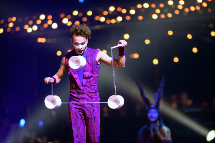 «Некто» Cirque Du Soleil  приехал в Москву 