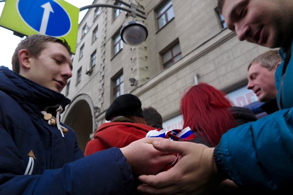 В Москве 85 тысяч человек вышли на шествие в День народного единства