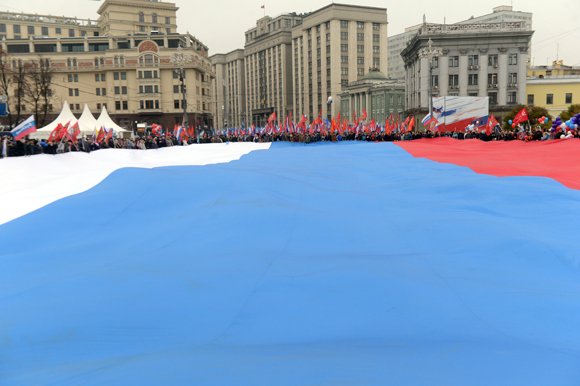 В Москве 85 тысяч человек вышли на шествие в День народного единства