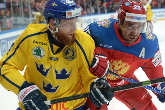 Сборная России уступила шведам в первом матче Кубка «Первого канала»