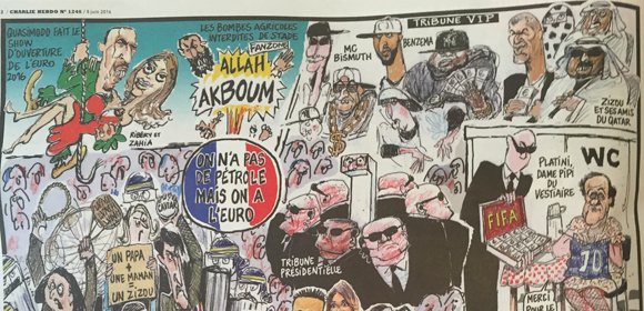 Charlie Hebdo высмеял возможность терактов на Евро-2016