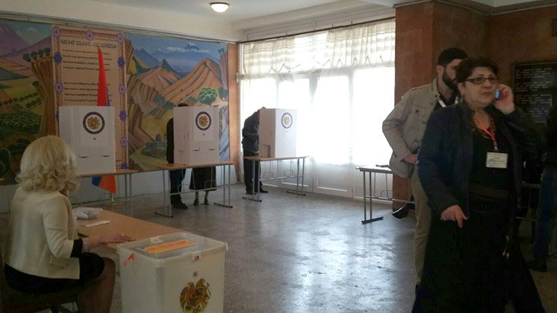 В Армении лидирует правящая партия