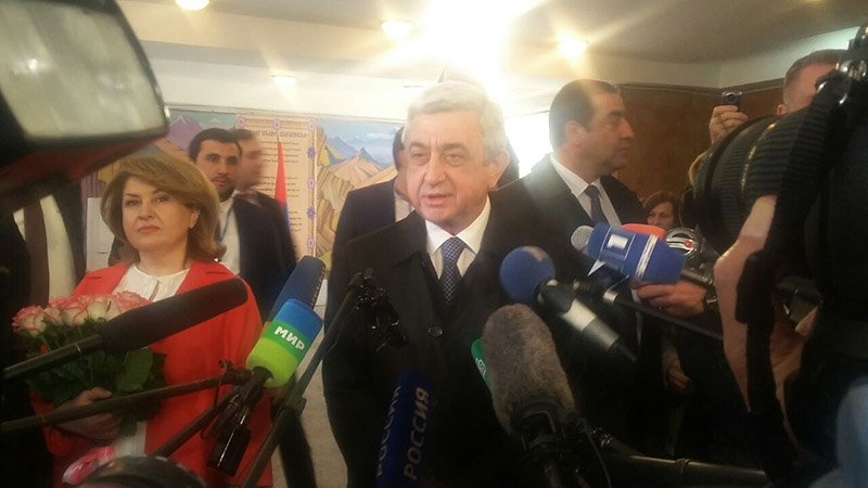 В Армении лидирует правящая партия