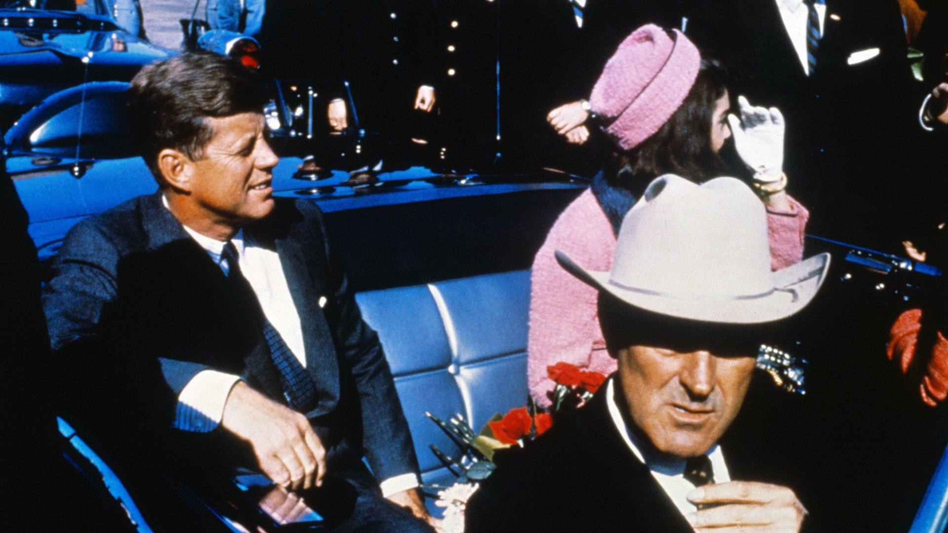 Джон Кеннеди в лимузине