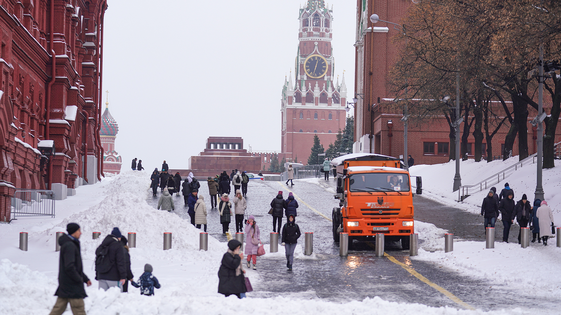 Сколько в Москве выпало снега