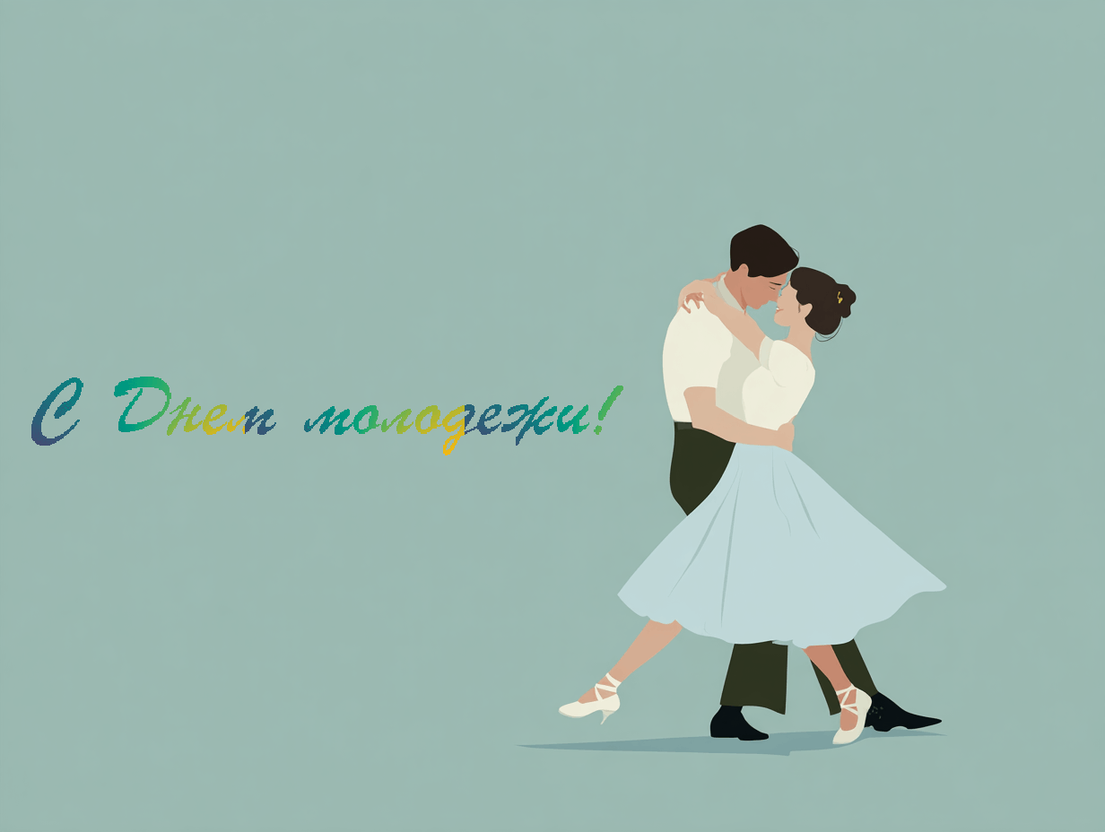 Гиф с Днем молодежи