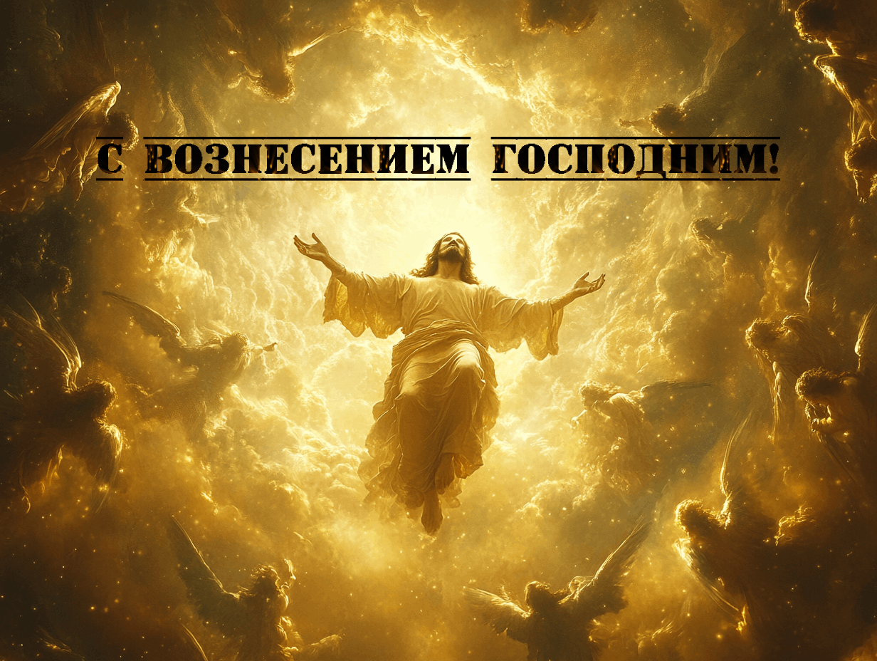 Гиф с Вознесением Господним