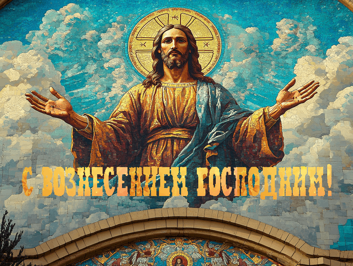 Гиф с Вознесением Господним