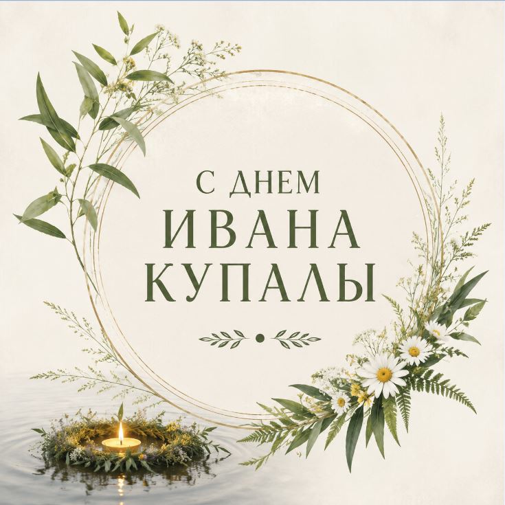 С Днем Ивана Купалы, открытки и гифки