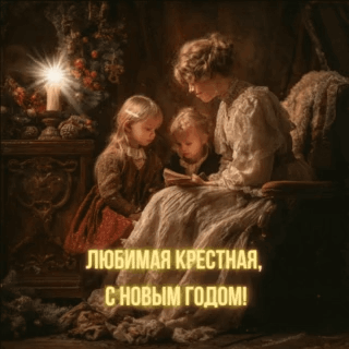 Открытки с Новым годом 2026 для семьи