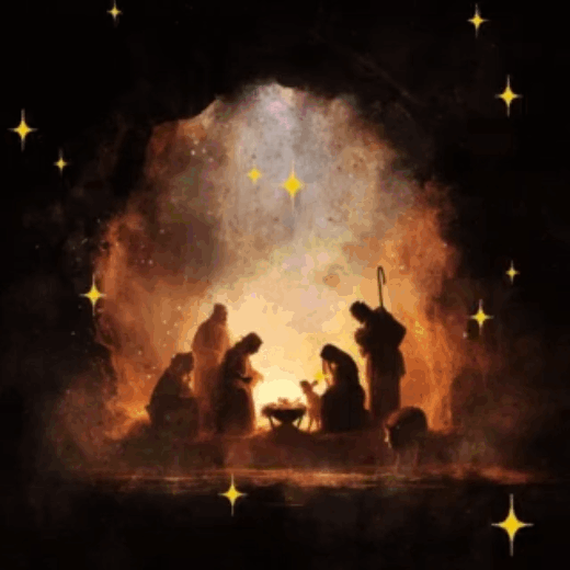 Открытка с Рождеством Христовым