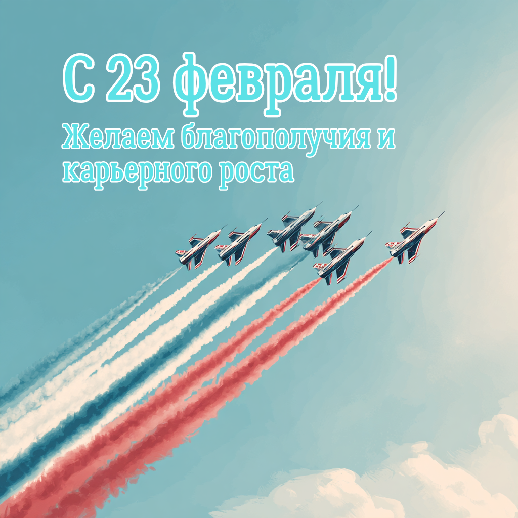 Короткие стихи на 23 февраля — лаконичное поздравление для делового чата