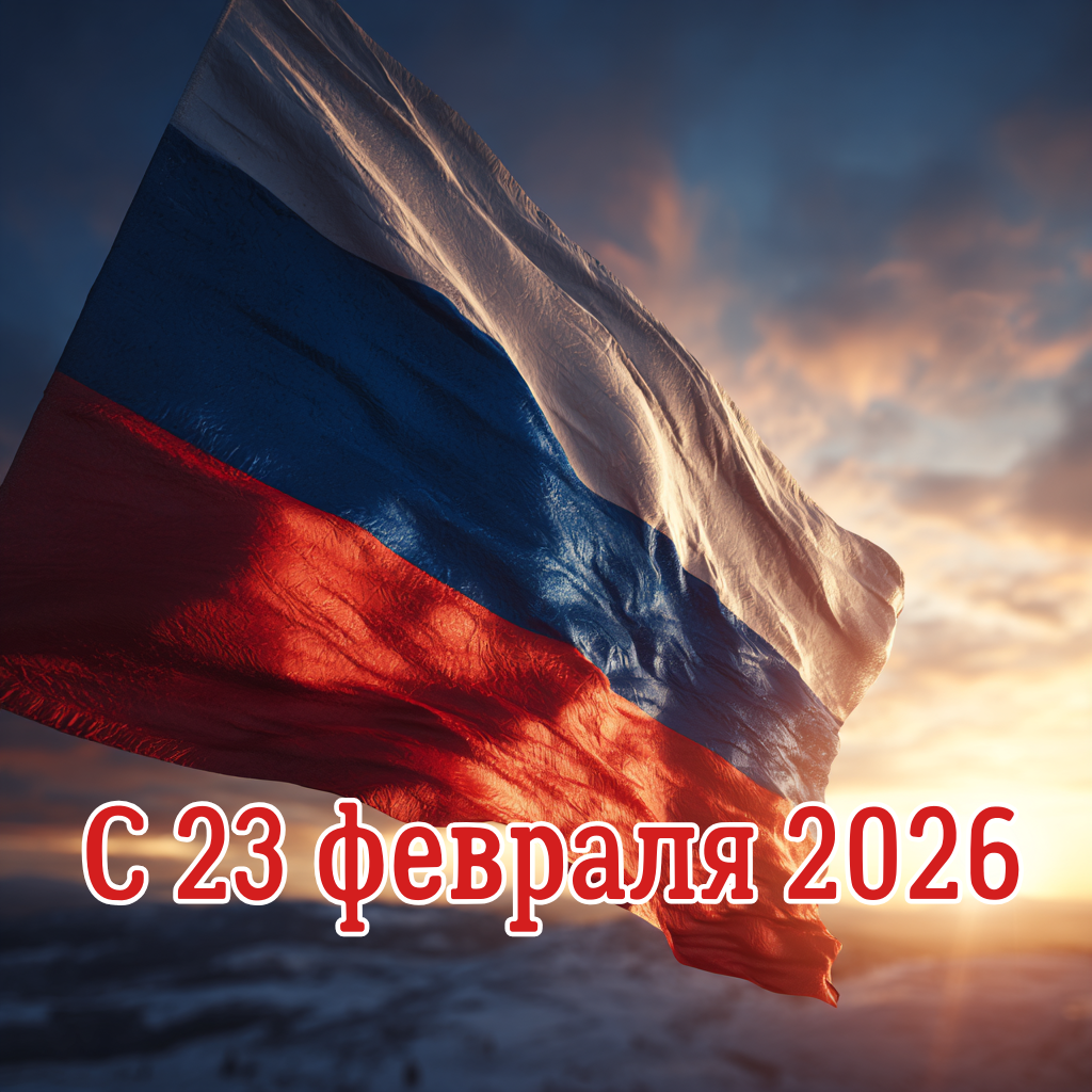 С 23 февраля 2026 — поздравление коллегам: спокойной работы, уверенности и уважения