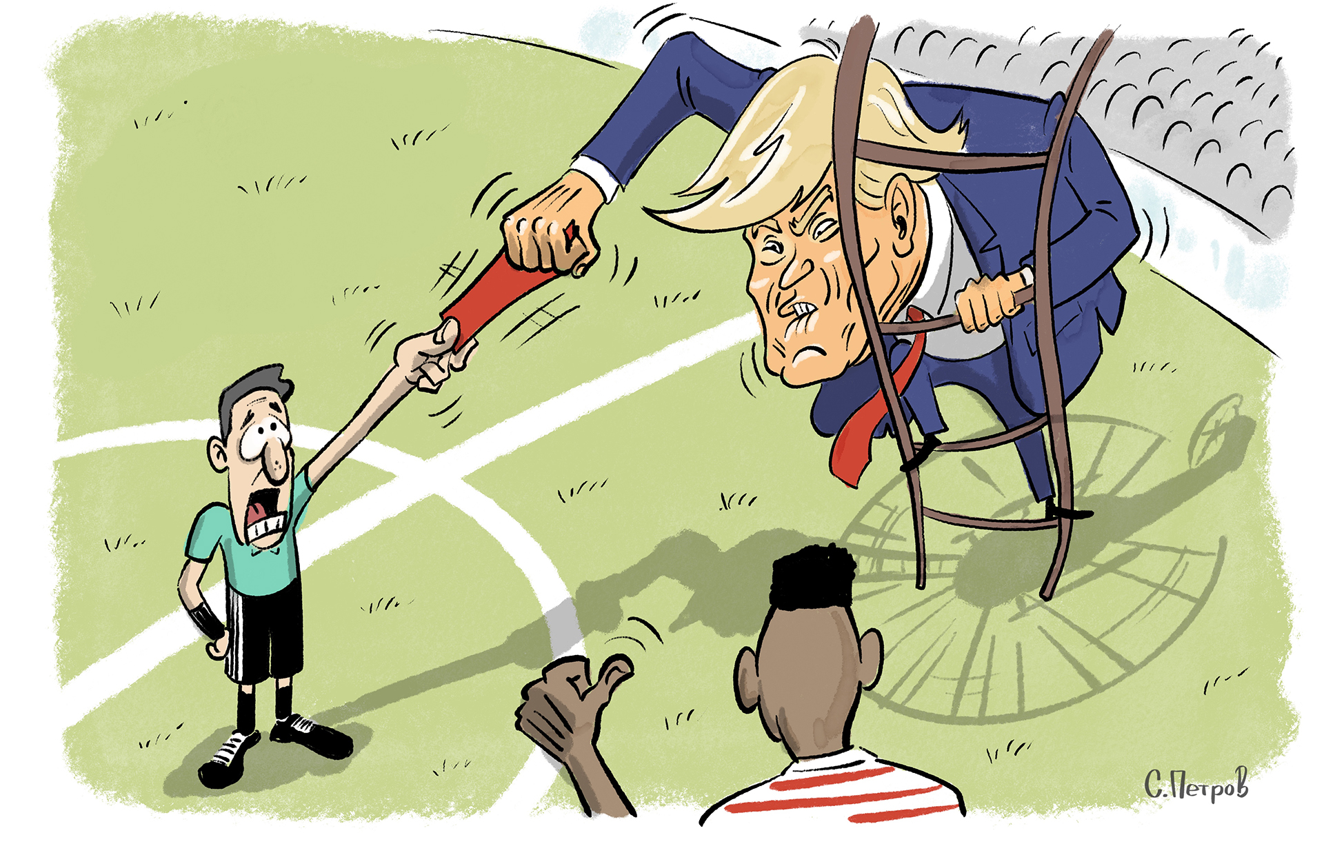Трамп_и_красная_карточка_Cтанислав_Петров___«Известия»