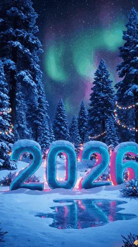 Открытка с годом Лошади