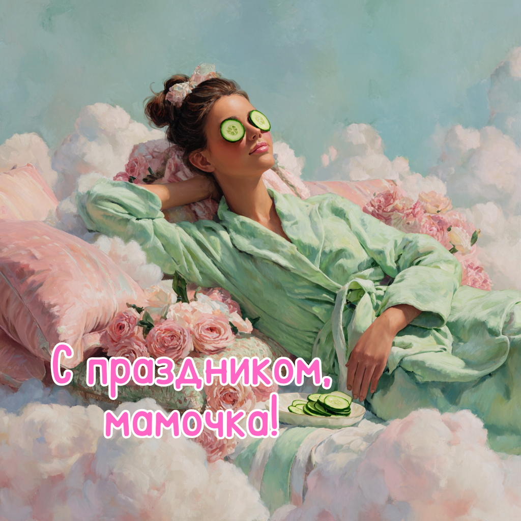 Открытка ко Дню матери