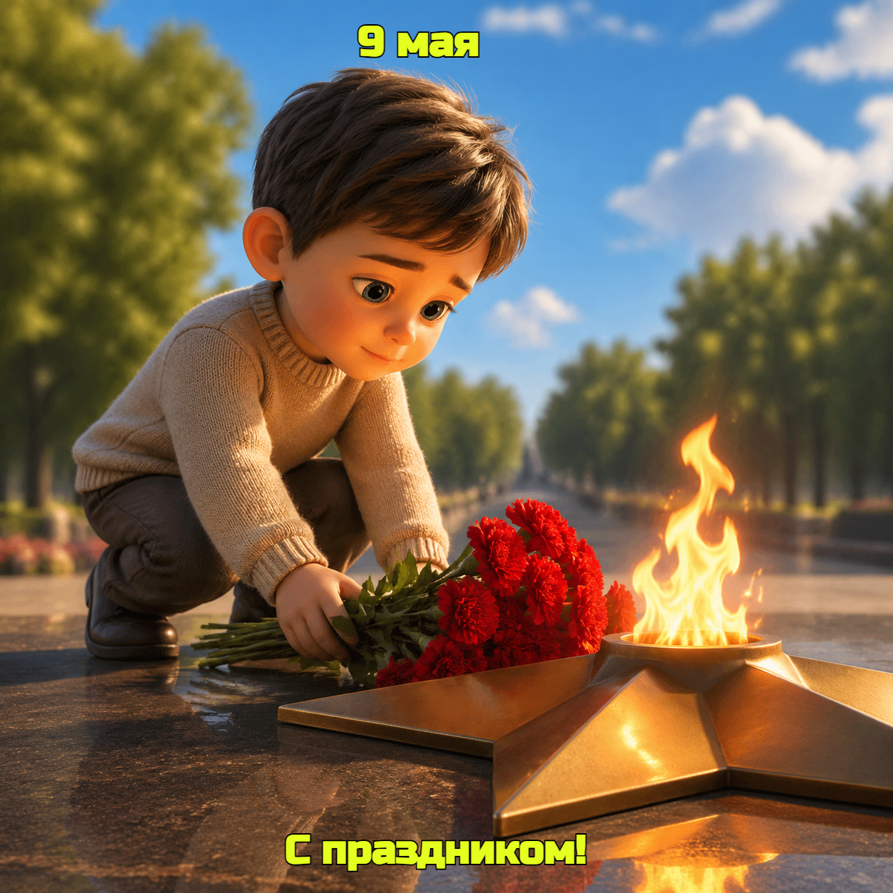 Открытка с Днем Победы