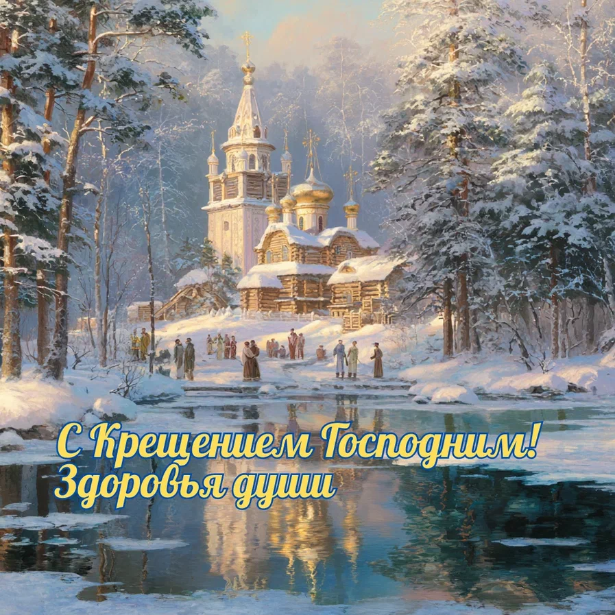 С Крещением Господним, Богоявлением!