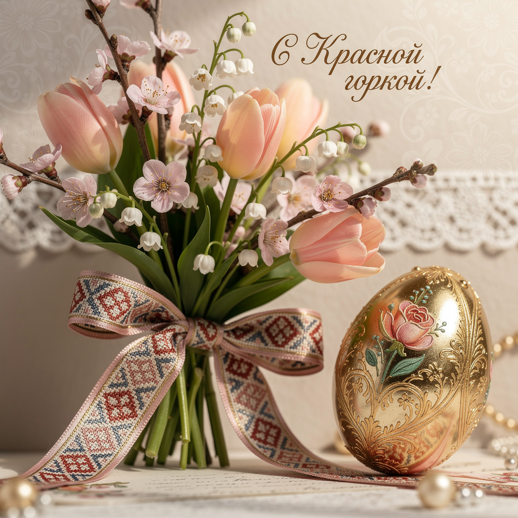 Открытка с Красной горкой