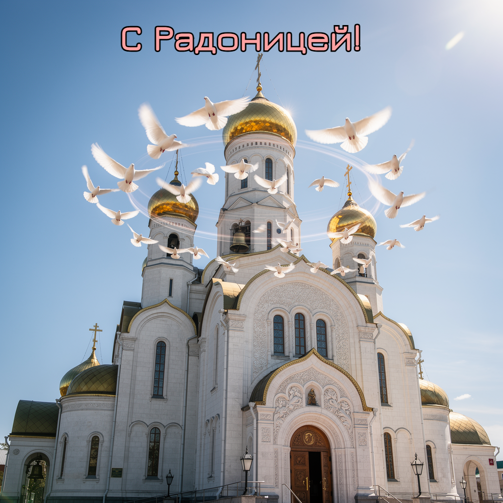 Открытка с Радоницей