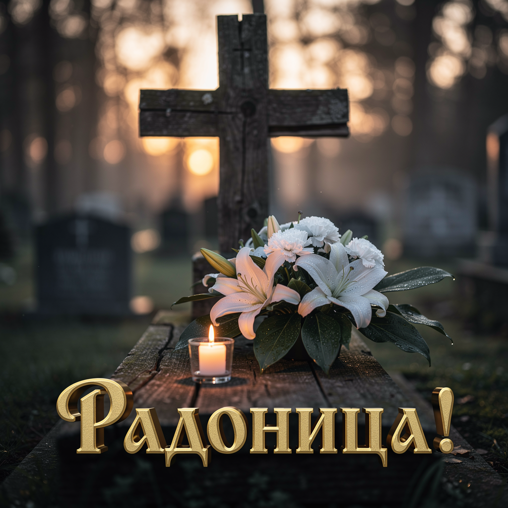Открытка с Радоницей