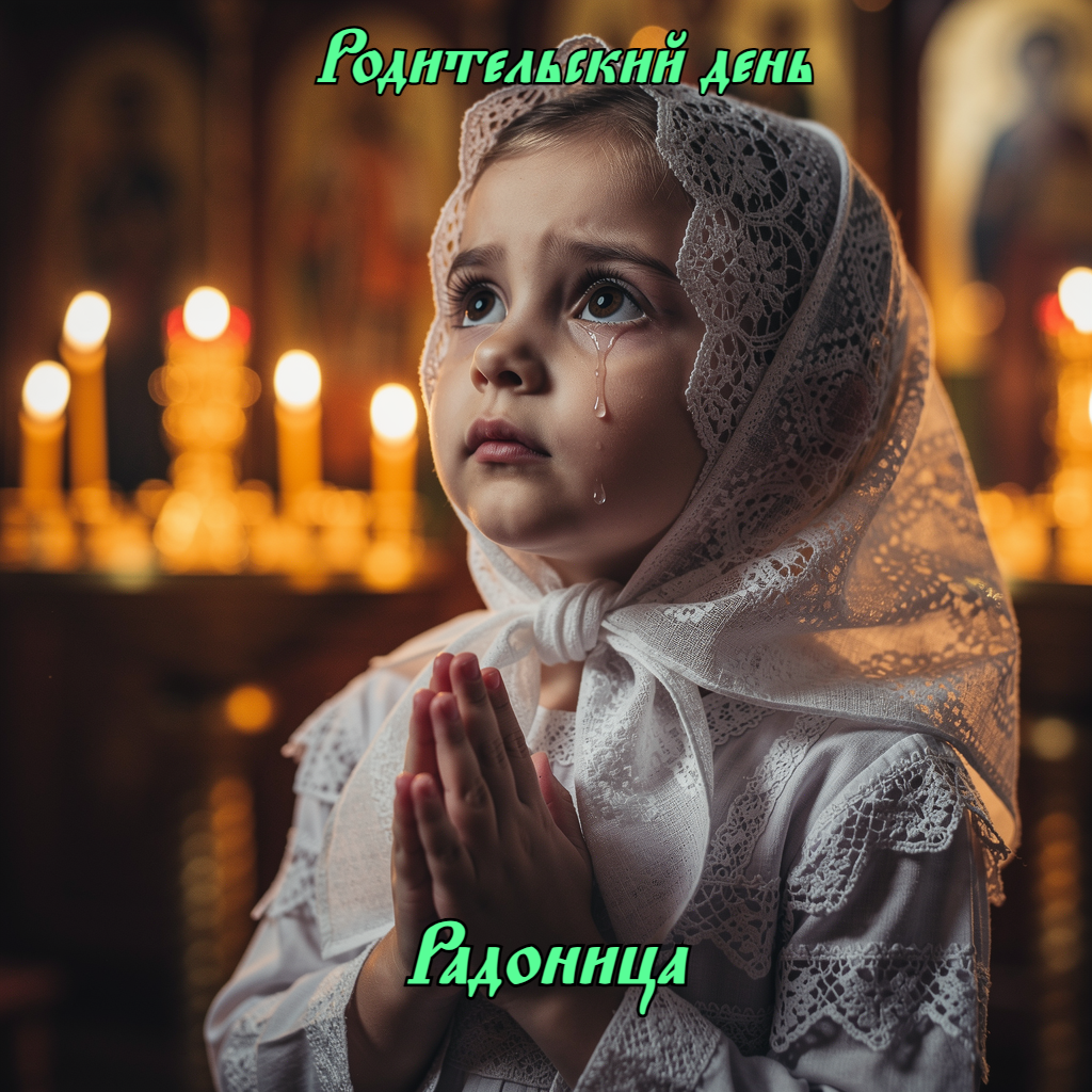 Открытка с Радоницей