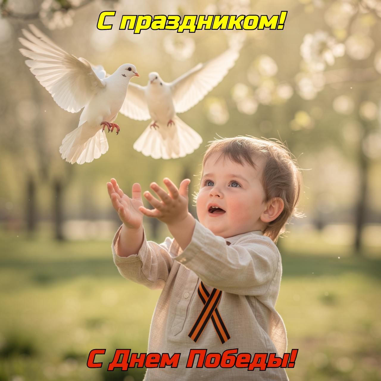 Открытка с Днем Победы