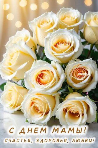 Открытка с Днем матери