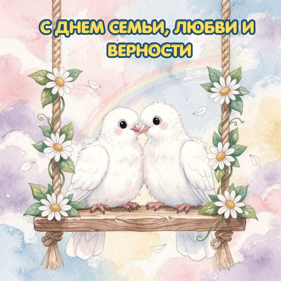 Открытка с Днем Петра и Февронии Муромских