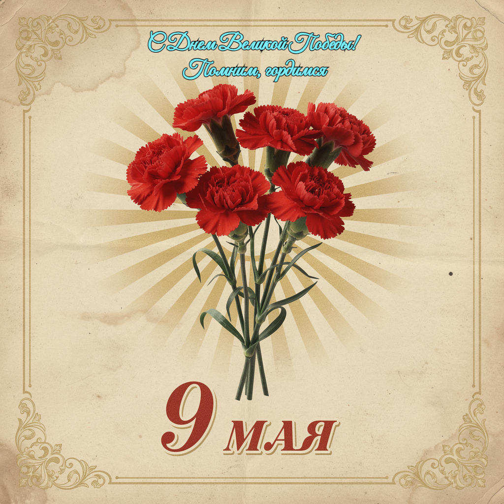 Открытка с Днем Победы