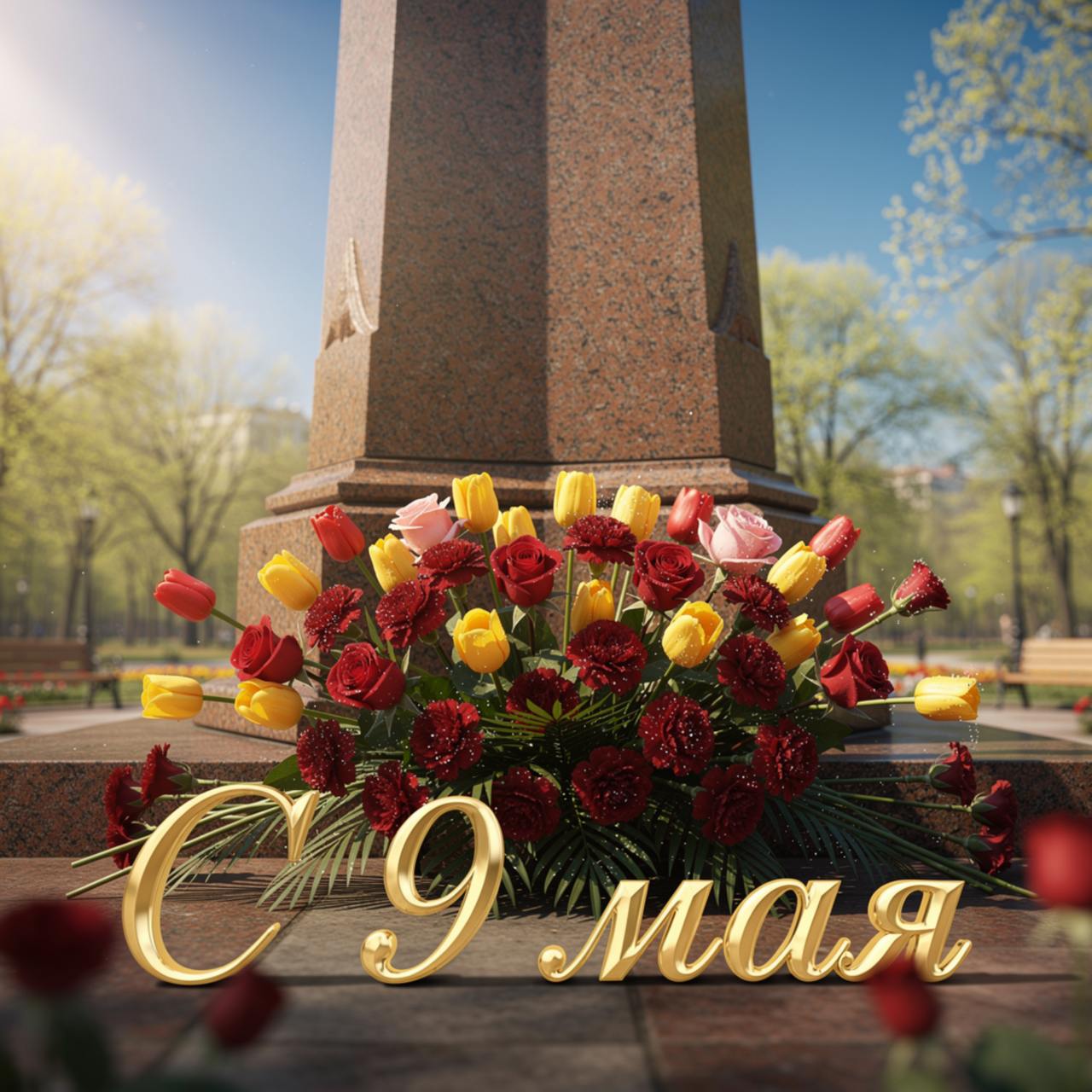 Открытка с Днем Победы