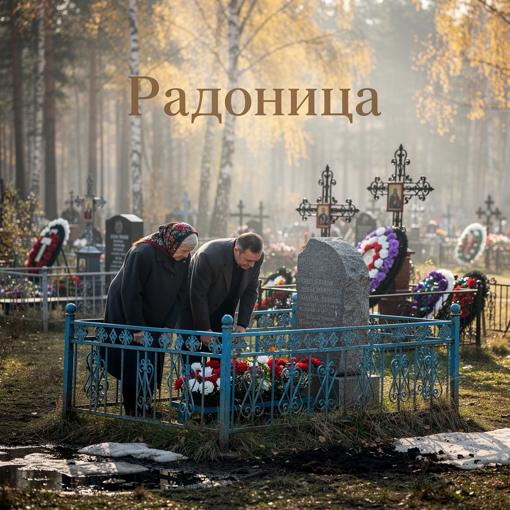 Открытка с Радоницей
