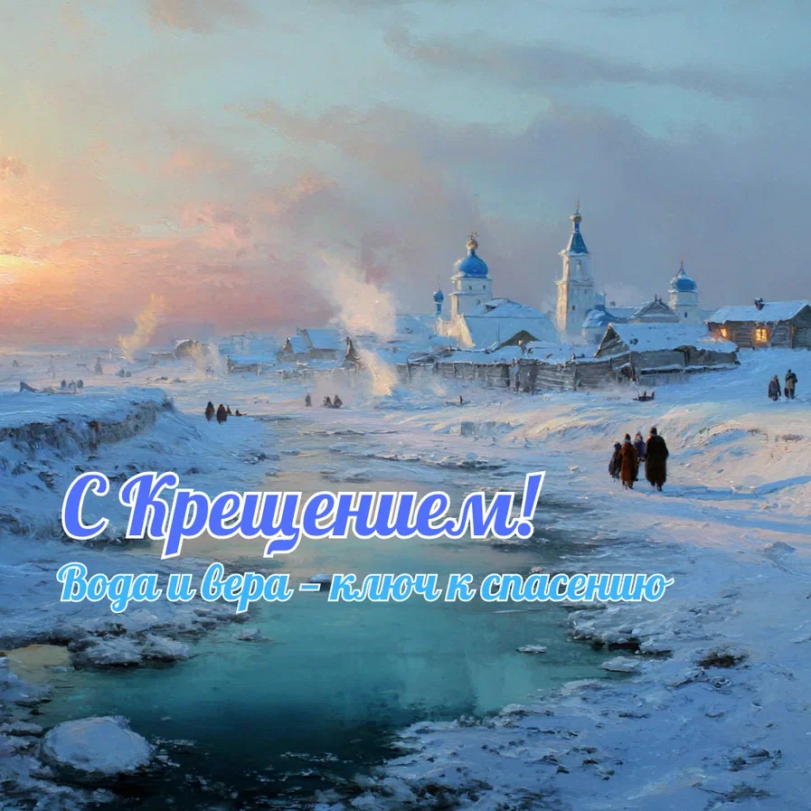 С Крещением Господним, Богоявлением!