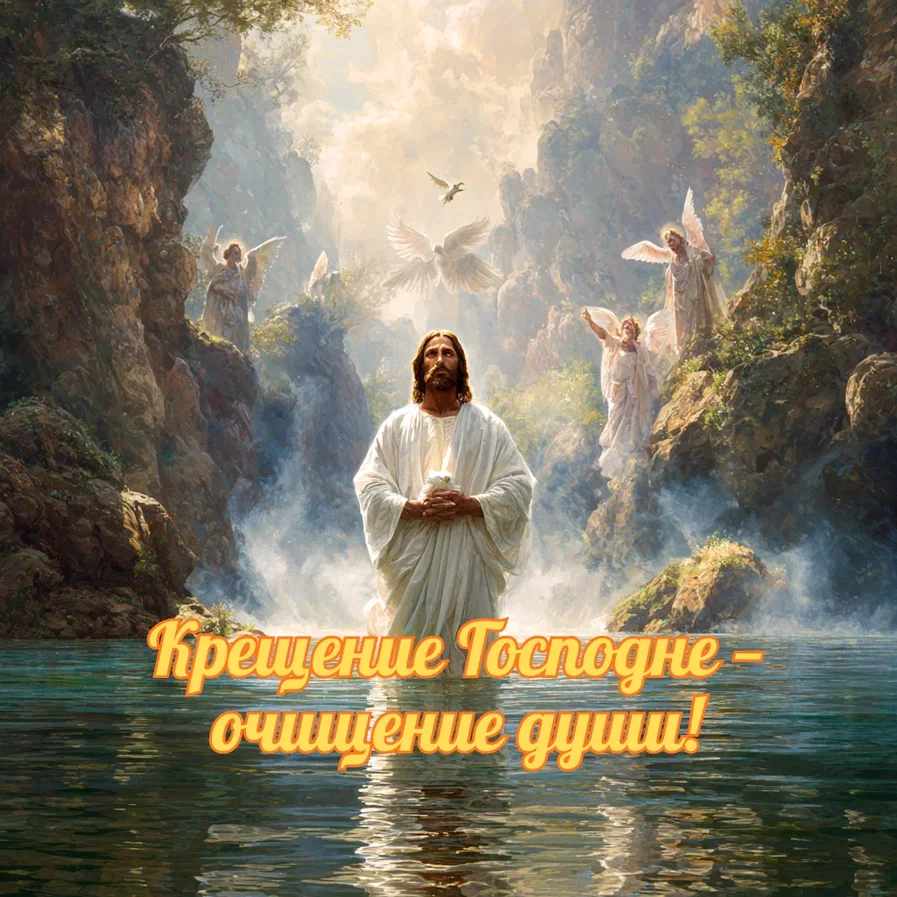 С Крещением Господним, Богоявлением!