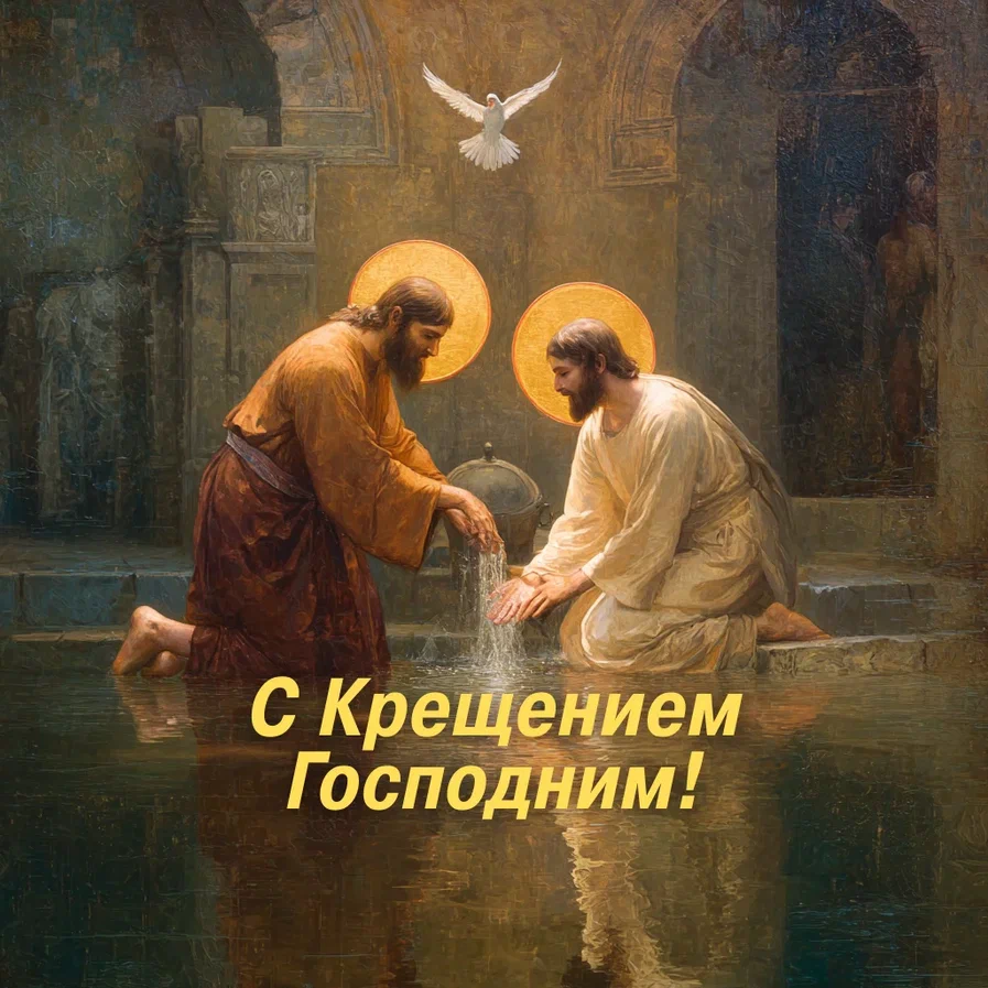 С Крещением Господним, Богоявлением!