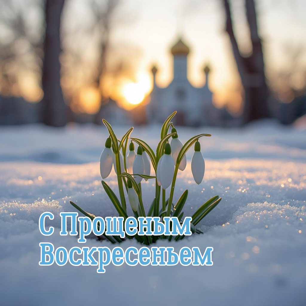 Прощенное воскресенье 2026 — красивые открытки, поздравления в прозе и стихах, 22 февраля