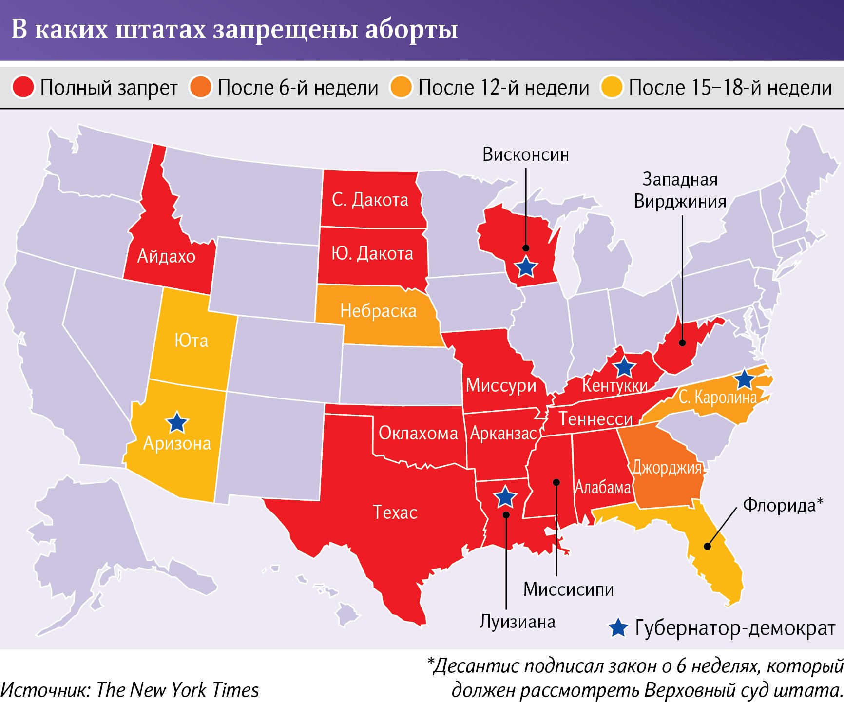 Абортный процесс: как политика республиканцев снижает их шансы на 2024 год  | Статьи | Известия