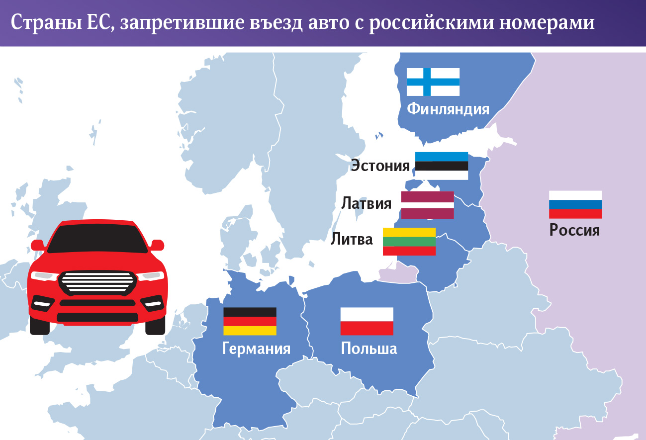 Честная собственность: Франция не запретит въезд машин с российскими  номерами | Статьи | Известия