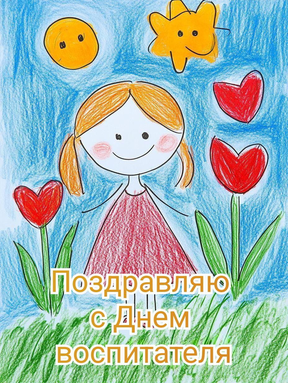 С Днем воспитателя, с Днем дошкольного работника