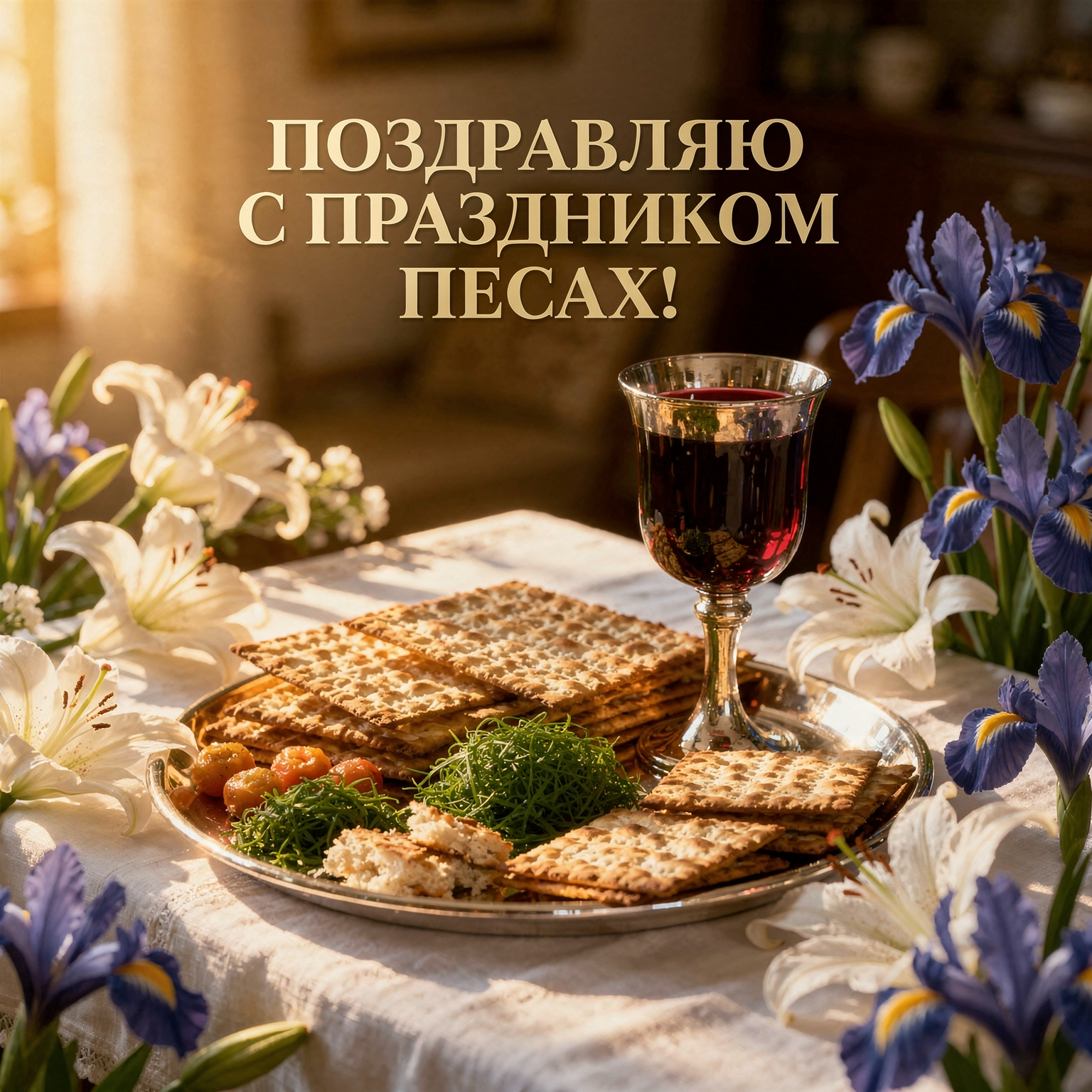 С Песахом, Еврейской Пасхой